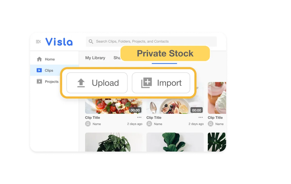 Organised class folders and Teamspaces within Visla Workspaces for education, separating Humanities and Science projects